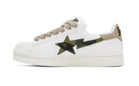 A BATHING APE SKULL STA WHITE BEIGE