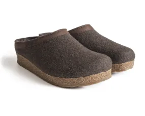 Cork & Wool Clog Smokey Brown