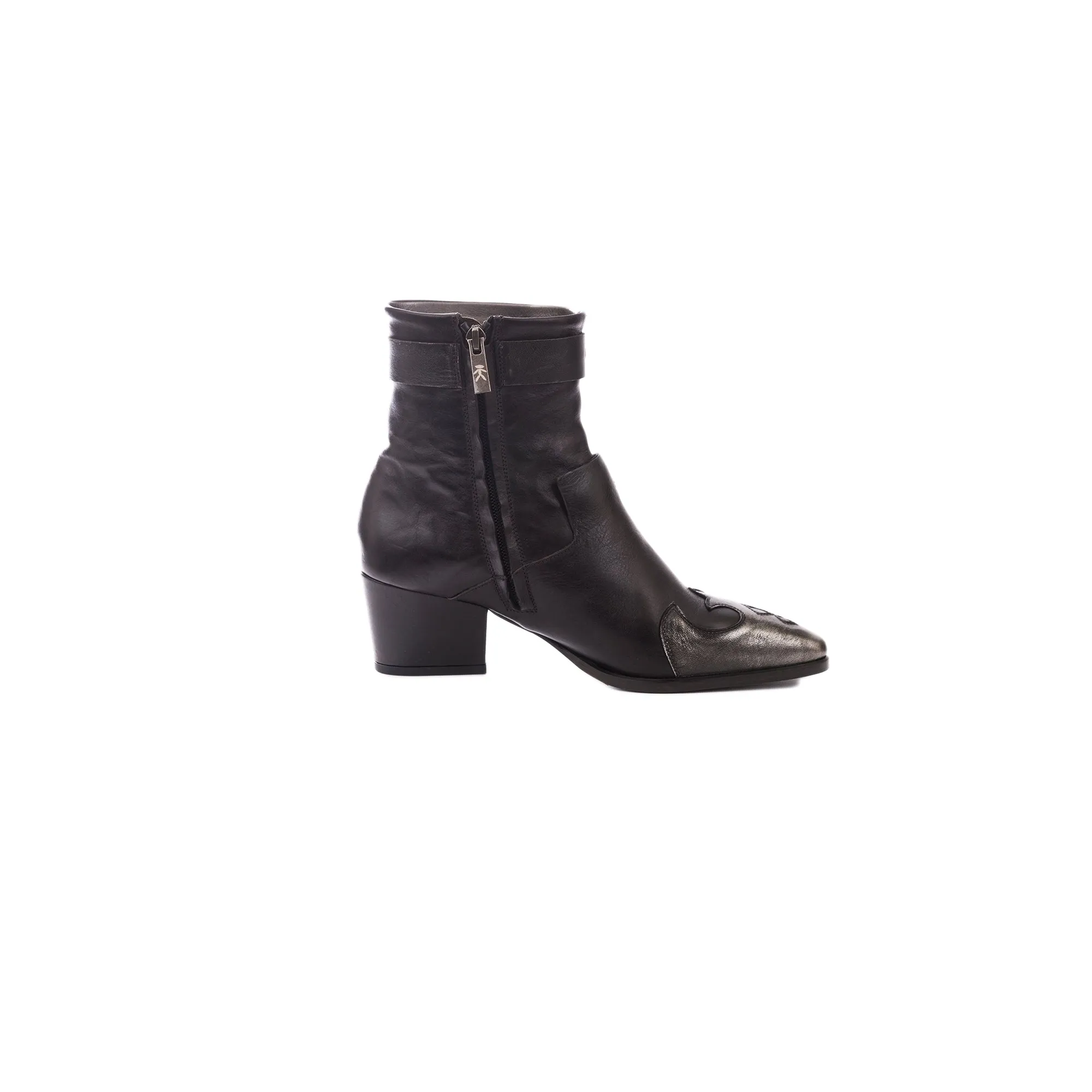 Cowboy Boot Metal Sport Crespo Black