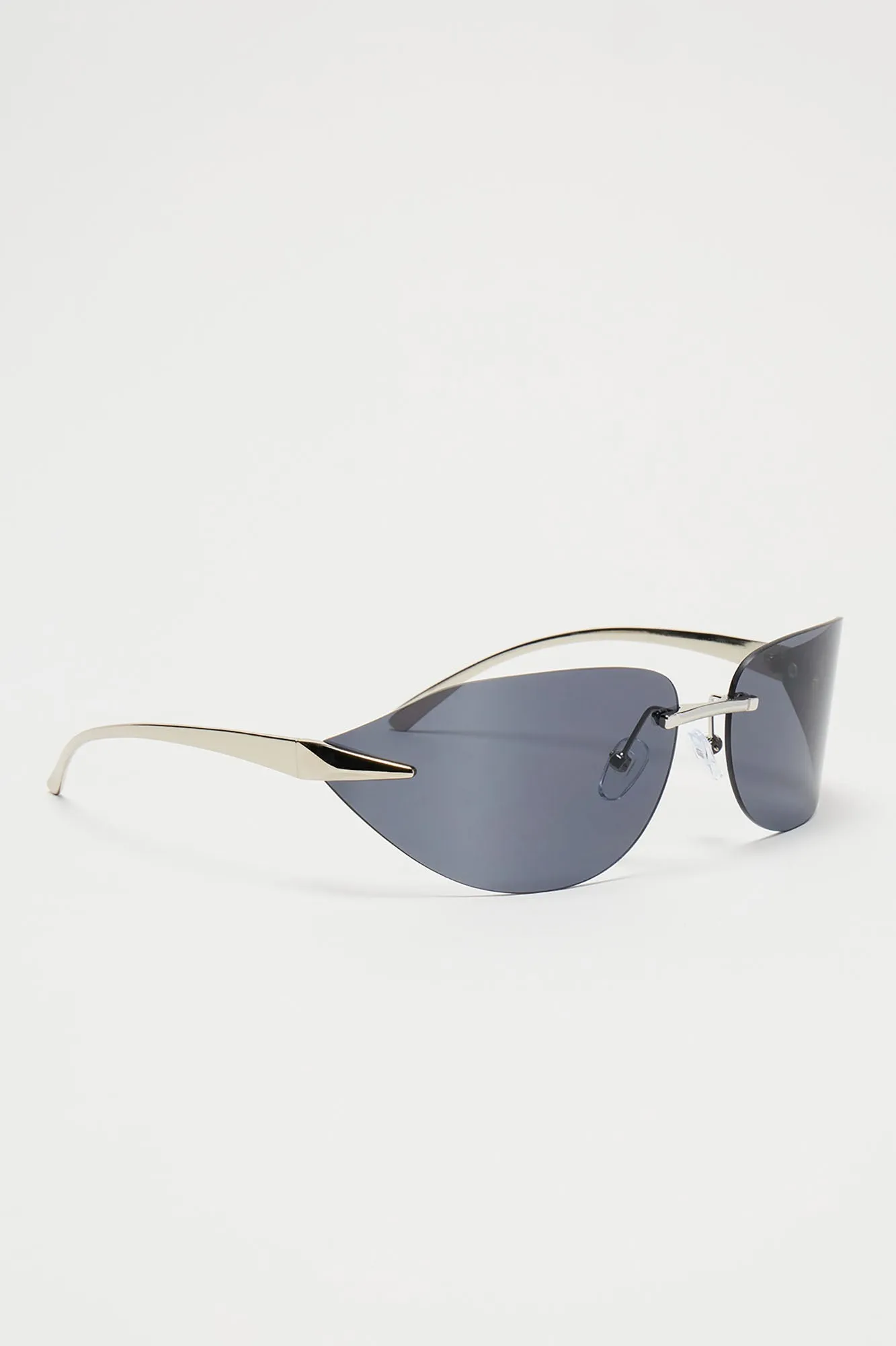 Got It Bad Sunglasses - Silver/Smoke