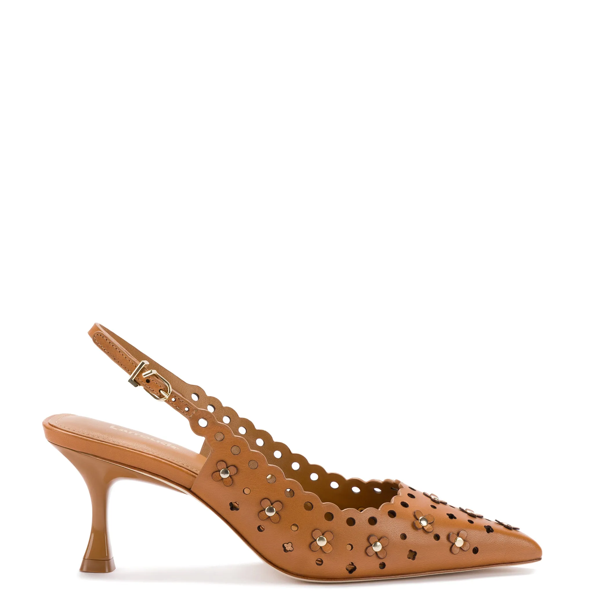 Jasmine Pump In Biscuit Leather