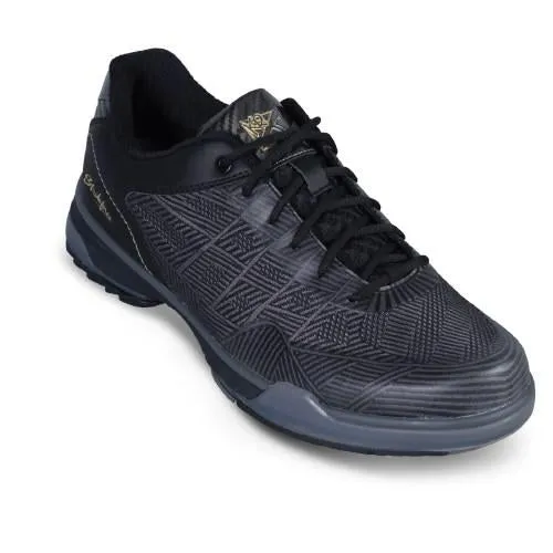 KR Strikeforce Mens Rage Gunmetal Black Left Hand Bowling Shoes