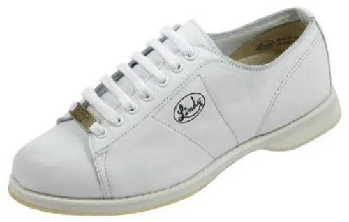 Linds Womens Classic White Right Hand Wide(E) Bowling Shoes