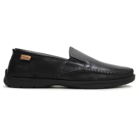 Marbella Calfskin Leather Men's Slip-on Shoes