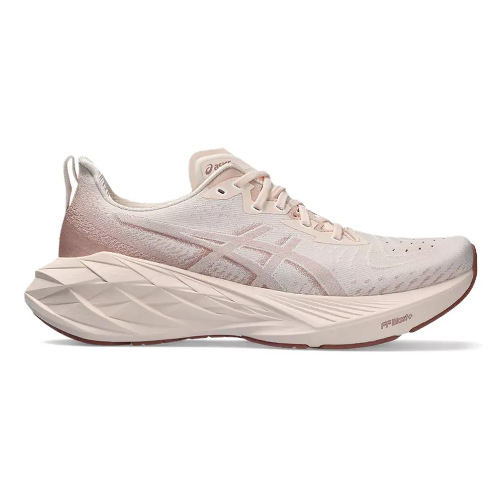 Men's Asics Novablast 4, Pearl Pink/Umeboshi, 10 D Medium