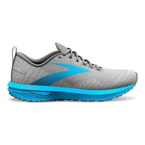 Men's Brooks Revel 6, Blackened Pearl/Blue, 14 D Medium