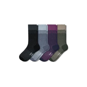 Men’s Jacquard Dress Sock 4-Pack