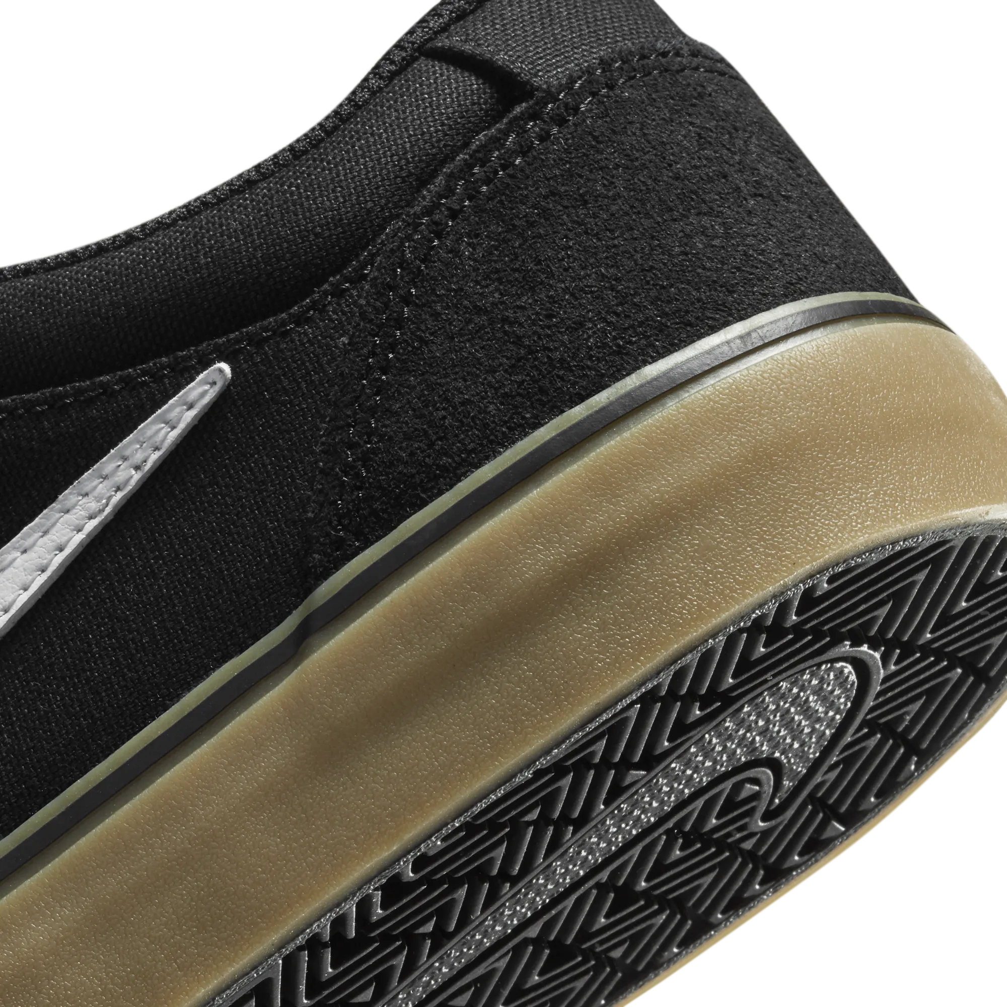 Nike SB Chron 2 - Black/White-Black-Gum Lt. Brown