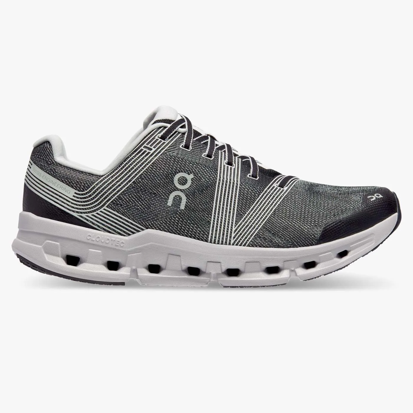 On Running Men's Cloudgo Shoes - Black / Glacier