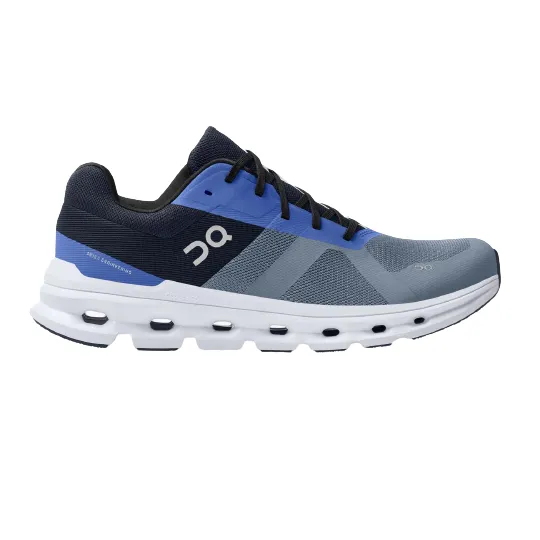 On Running Men's Cloudrunner Shoes - Metal / Midnight