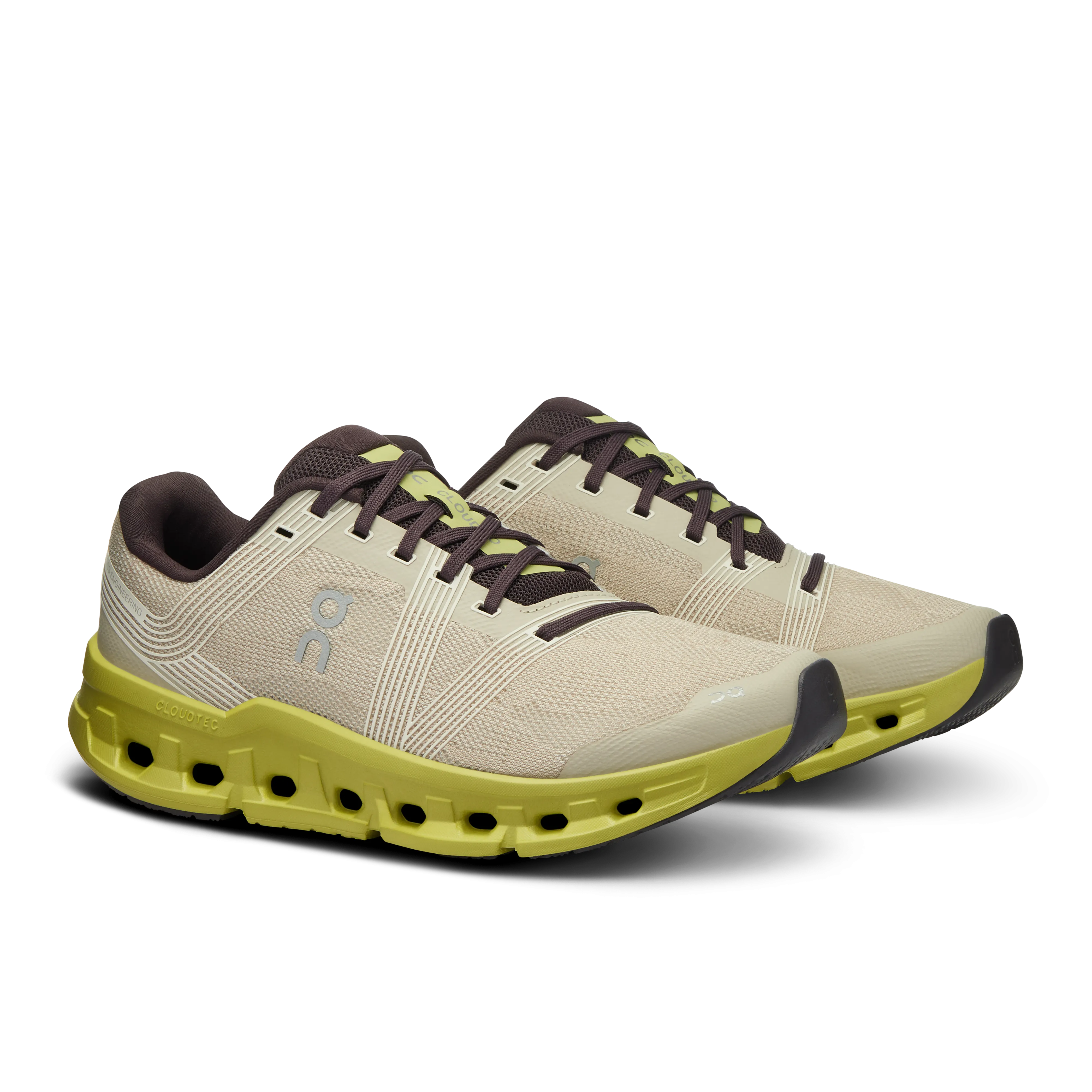 On Running Women's Cloudgo Shoes - Sand / Zest