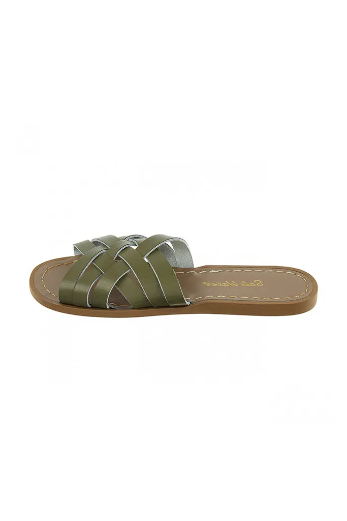 Retro Slide Adult - Olive