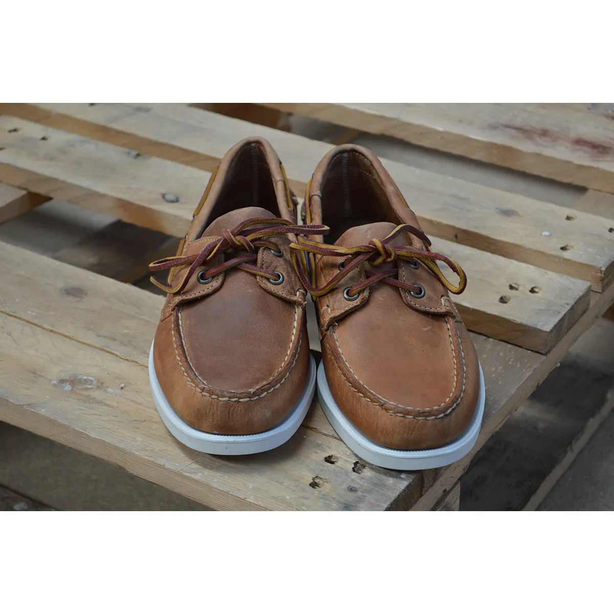 Sebago Dockside Gaucho Oiled Waxy Deck Shoes