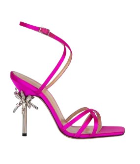 Sienna Ankle Strap Sandal 105 in Fuchsia