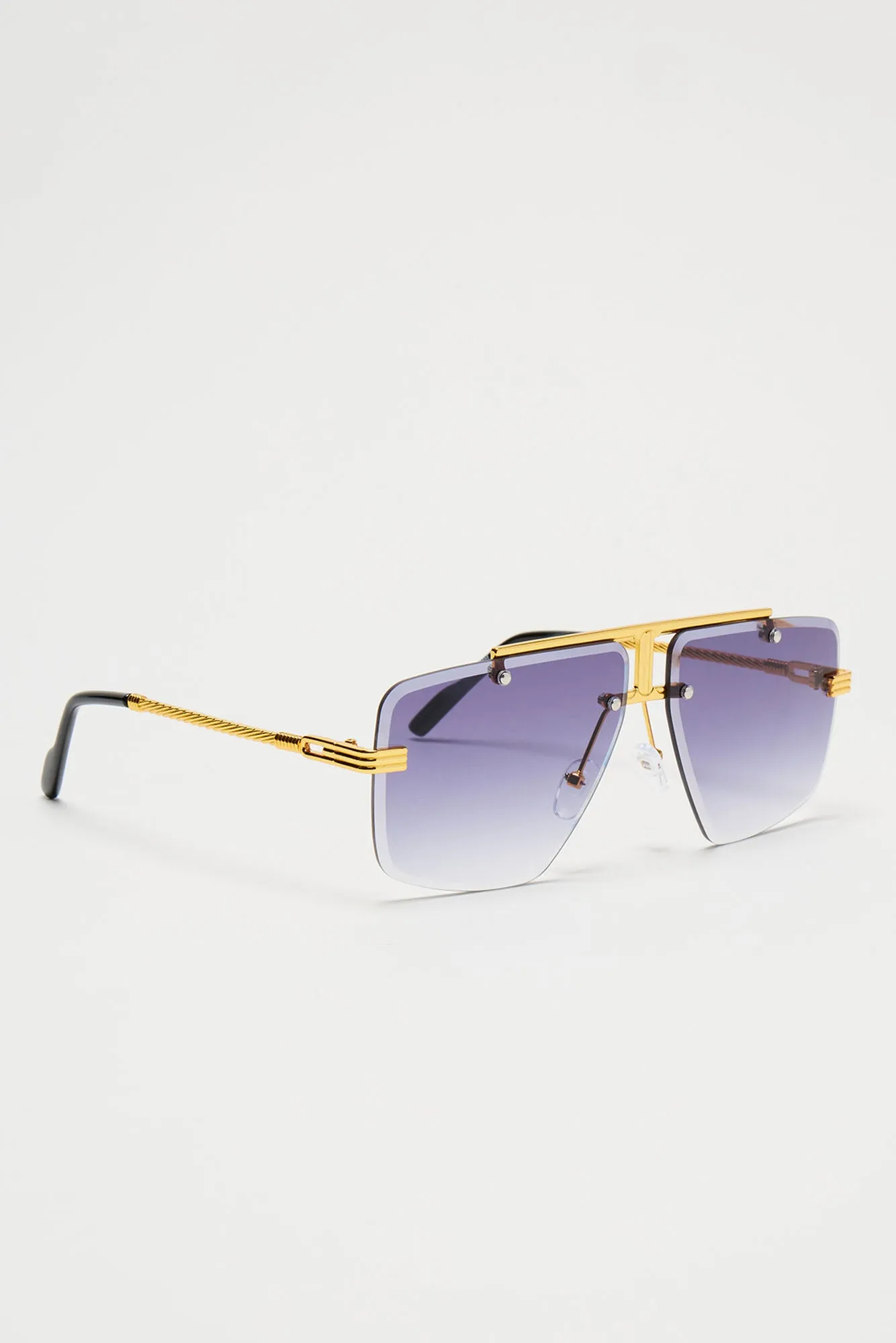 Sunset Flyer Sunglasses - Gold/Smoke