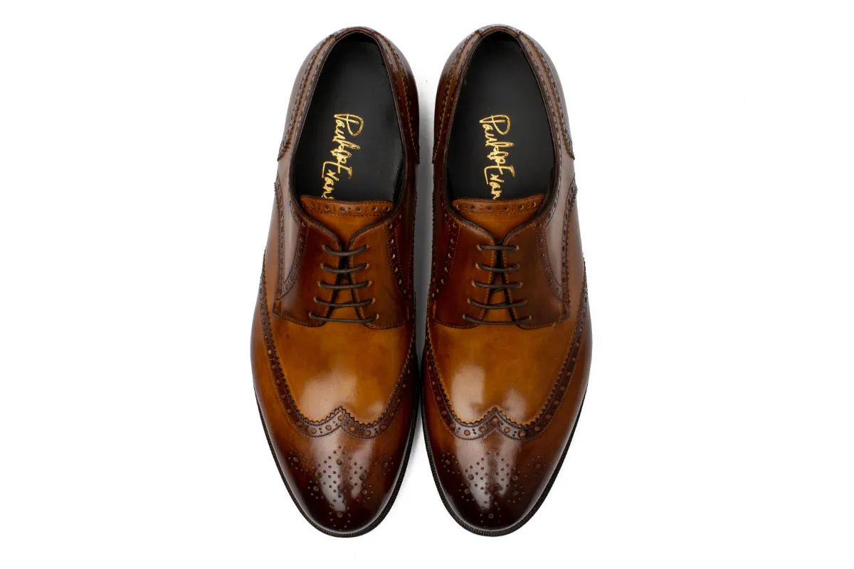 The Churchill Wingtip Derby - Tobacco