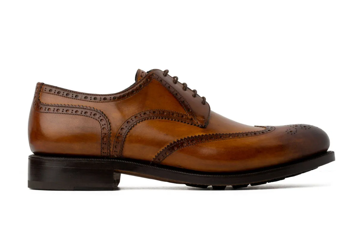 The Churchill Wingtip Derby - Tobacco