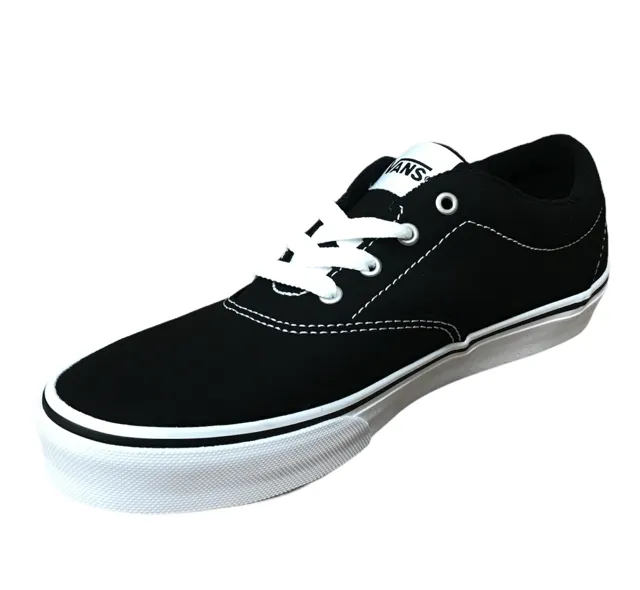 Vans MY Ward Platform boy's sneakers shoe in Canvas VN0A4UUV1871 black white