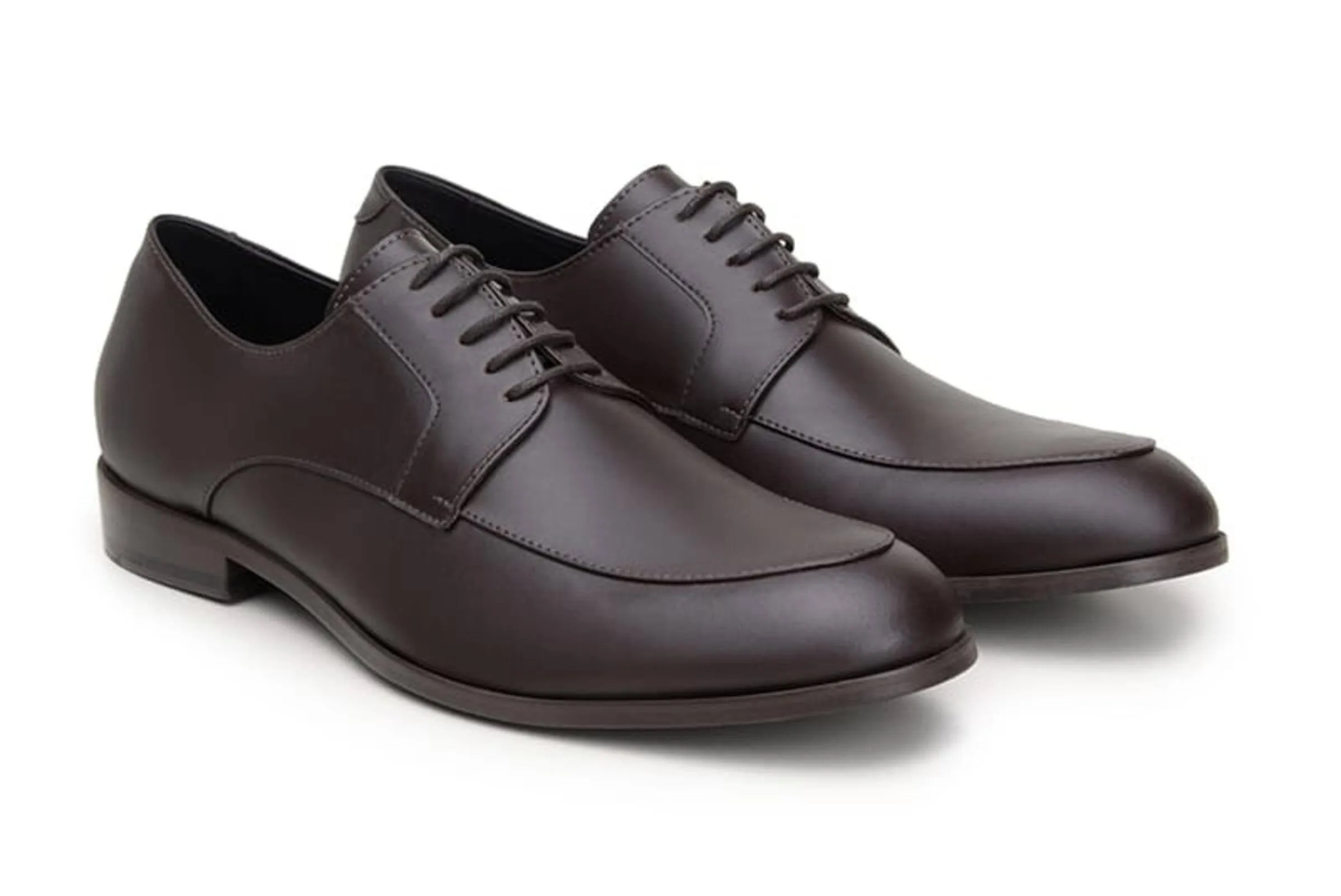 'Vernazza' vegan leather oxford by Vincente Verde -  espresso